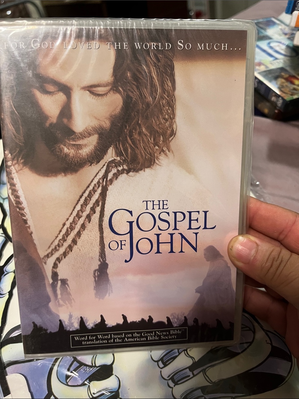 The Gospel of John DVD - Cream and Brown Cover